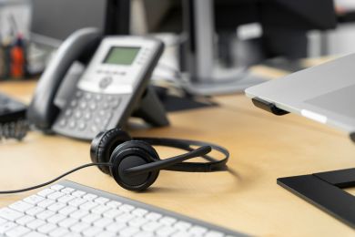 Ενδεικτική εικόνα ενός τηλεφωνικού κέντρου